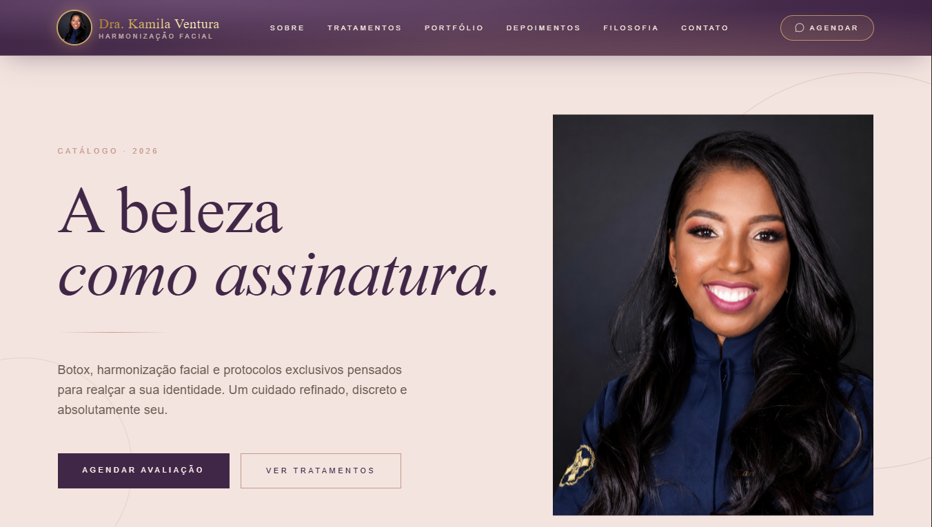 Projeto Dra. Kamila Ventura